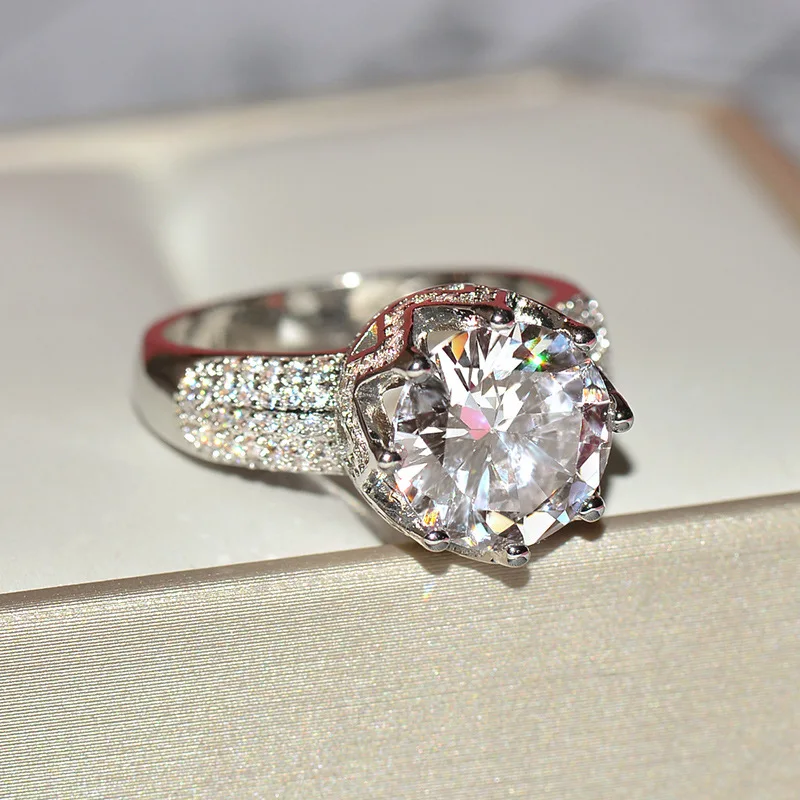 925 sterling silver wedding rings  (3)