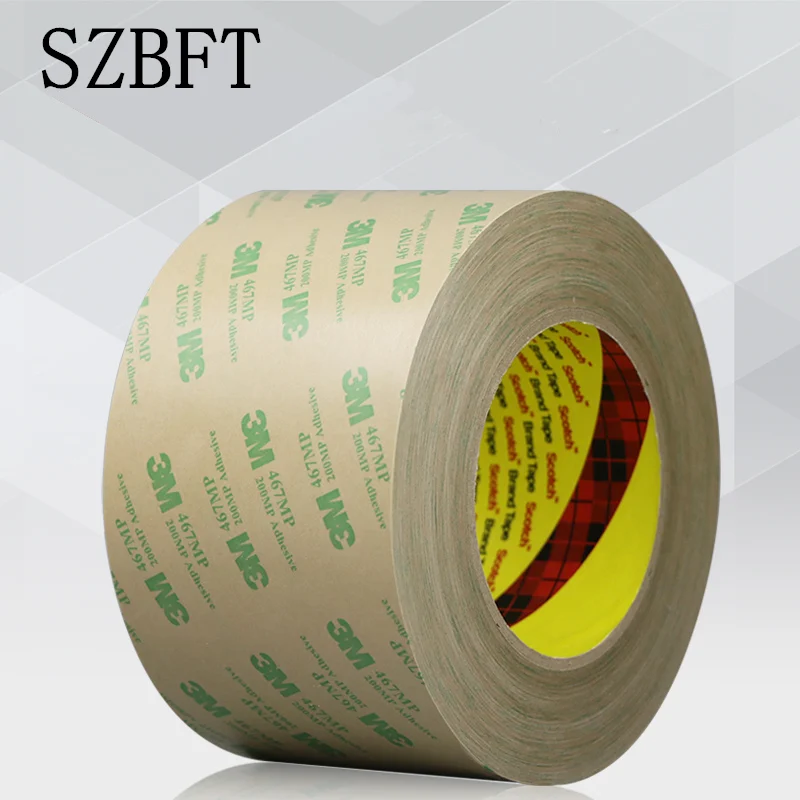 SZBFT 3 м 467mp 10 мм * 55 ультратонкая 467MP 200MP Клейкая Двусторонняя клейкая лента высокая