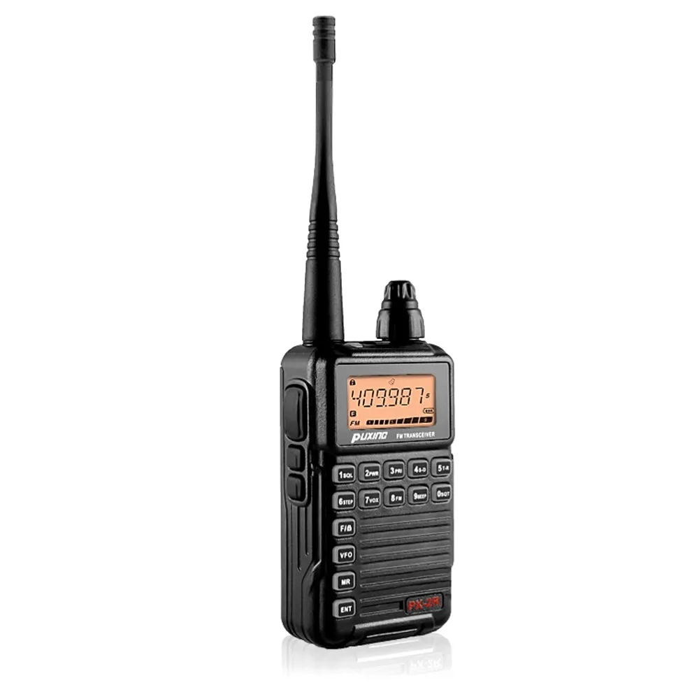  PuXing PX-2R Portable Radio Walkie Talkie 2W 128CH UHF 400-470MHz Two Way Radio Handheld Transceiver Portable Walkie Talkie (1)