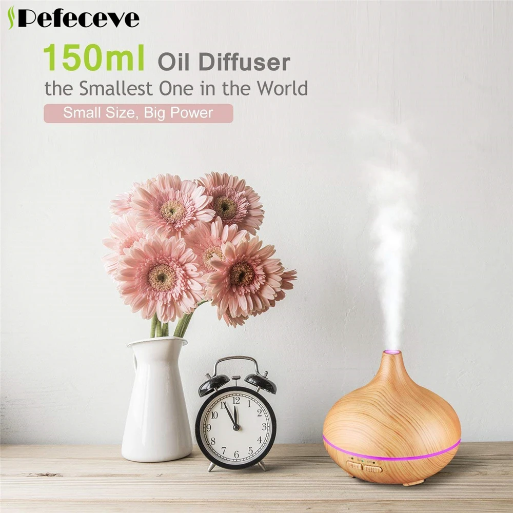 

Aroma Diffuser Essential Oil Geurverspreider Diffuser Air Purifier Humidifiers Diffuseur Huile Essentielle Electrique Pefeceve