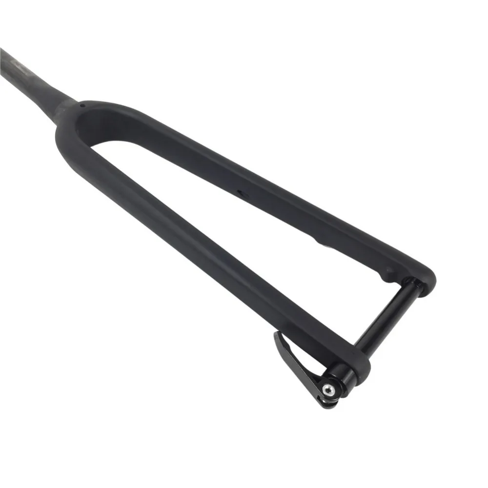 CX072 100*15mm Carbon Road Bike Fork T800 Carbon Racing Bicycle Forks 28.6mm