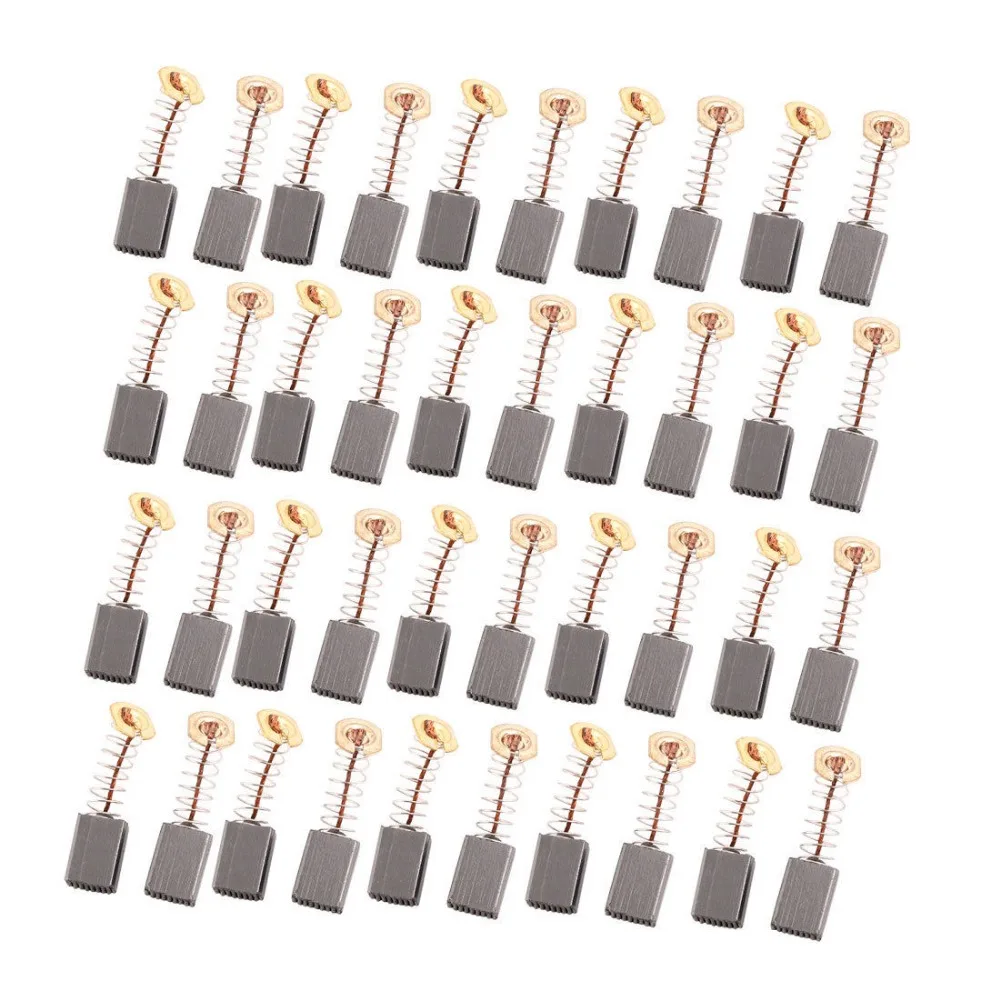 20 Pairs 13x9x6mm Carbon Brushes Power Tool for Electric Hammer Drill