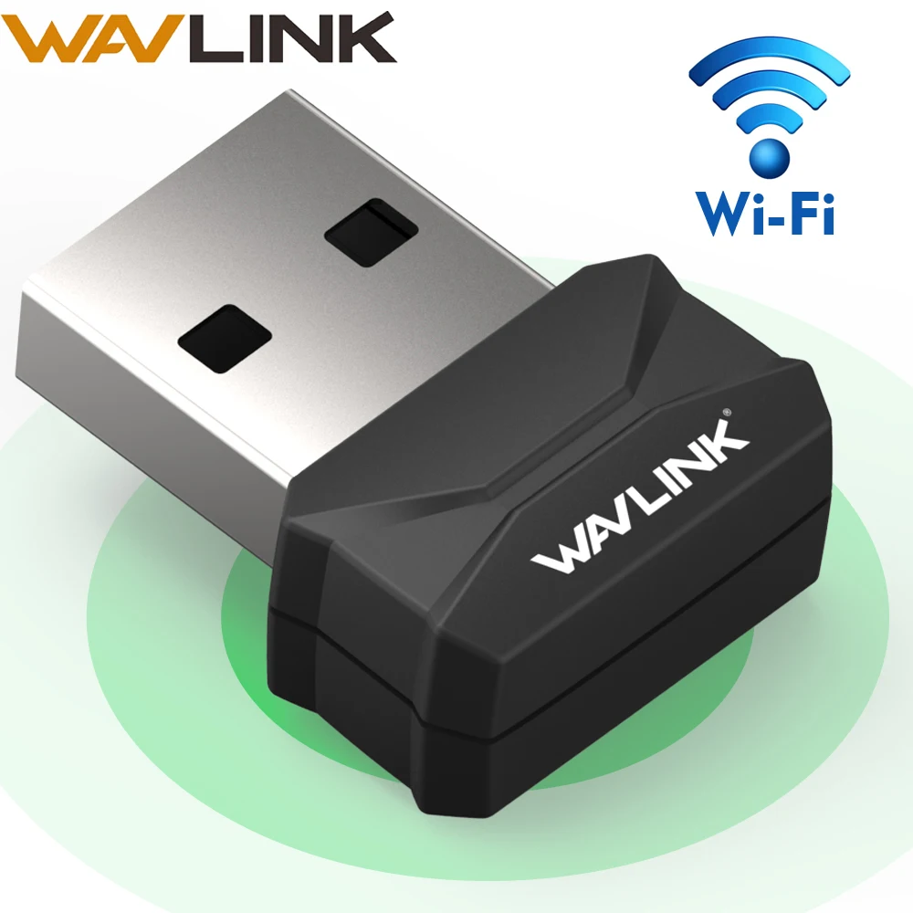 Wavlink мини беспроводной Wifi адаптер Wi-Fi USB адаптер IEEE 802.11b/g/n 150 Мбит/с USB Сетевая Lan Карта WEP WPA WPA2 черный для PC Mac