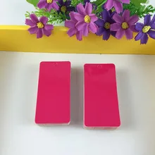 400 шт./лот ювелирные изделия Пустые Подвесные бирки отображает упаковка ювелирных изделий Цена бирки принимаем логотип на заказ