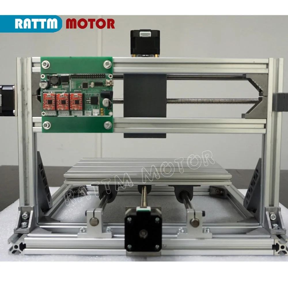 МкА доставки! CNC 2418 GRBL управление DIY станок с ЧПУ рабочая зона 24x18x4,0 см, 3 оси Pcb ПВХ фрезерный станок резьба гравер, v2.5