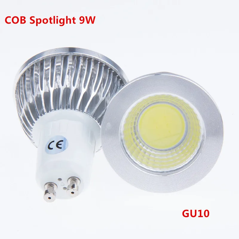 1 шт. Новейшая светодиодная продукция GU10 9 Вт 12 Вт 15 Вт светодиодный COB лампочка для прожектора теплый белый/холодный белый/чистый белый 110 В 220 В светодиодный светильник