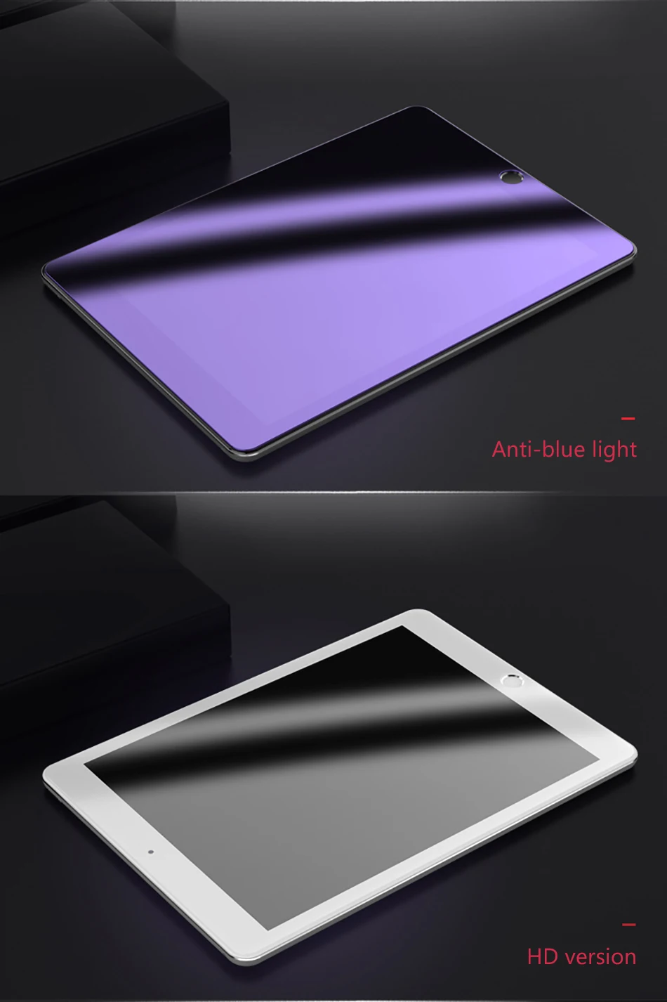 !ACCEZZ 9H Full Cover Transparent Anti Blue Ray Film Tablet For ipad mini 1 2 3 Premium Protective Tempered Glass Screen Films (12)