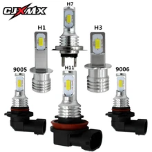 CJXMX LED Della Luce di Nebbia Lampadine 6500 K Bianco 3000 K Oro Giallo H1 H3 H7 H11 9005/HB3 9006 /HB4 CSP Fari delle Auto Della Lampada Della Nebbia 12 V di Illuminazione
