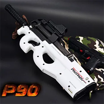 

P90 Graffiti Edition Electric Toy Gun Soft Water Bullet Bursts Gun Live CS Assault Snipe Weapon Outdoors Toys For Children