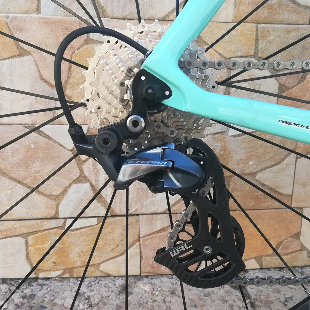 Велосипедное углеродное волокно керамический задний переключатель 17 T шкив направляющее колесо для Shimano 6800 R7000 R8000 R9100 R9000 Аксессуары для велосипеда