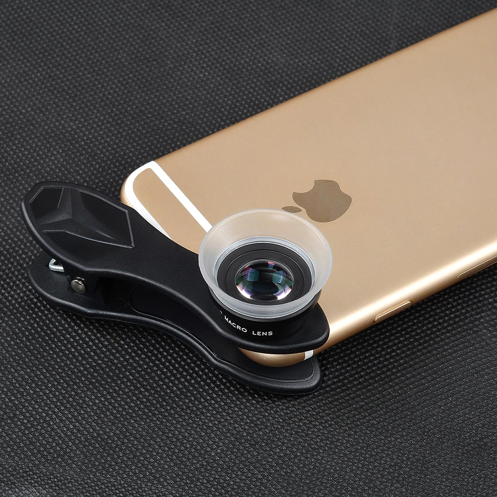 universal mobile phone lens kit 12X macro phone and professional camera