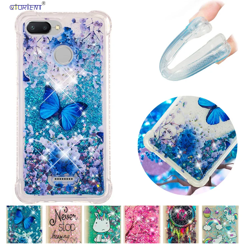 

Xiaomi Redmi 6A Case Xiomi Redmi 6 Cover Redmi6A Dynamic Liquid Quicksand Bumper Cases for Xiaomi Redmi A6 Xaomi Redmi 6A Funda