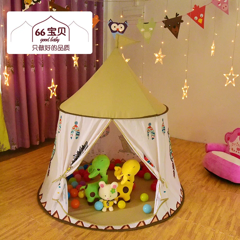 

66talentbaby lion indian tent indoor baby toy 1.4kg multiplayer children's tent play house