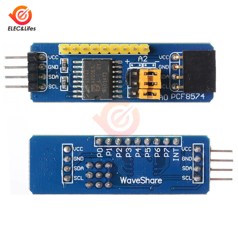 PCF8574 PCF8574T I/O IEC плата расширения Модуль lcd 1602 2004 lcd плата адаптера для Arduino IEC автобус каскад MCU I/O