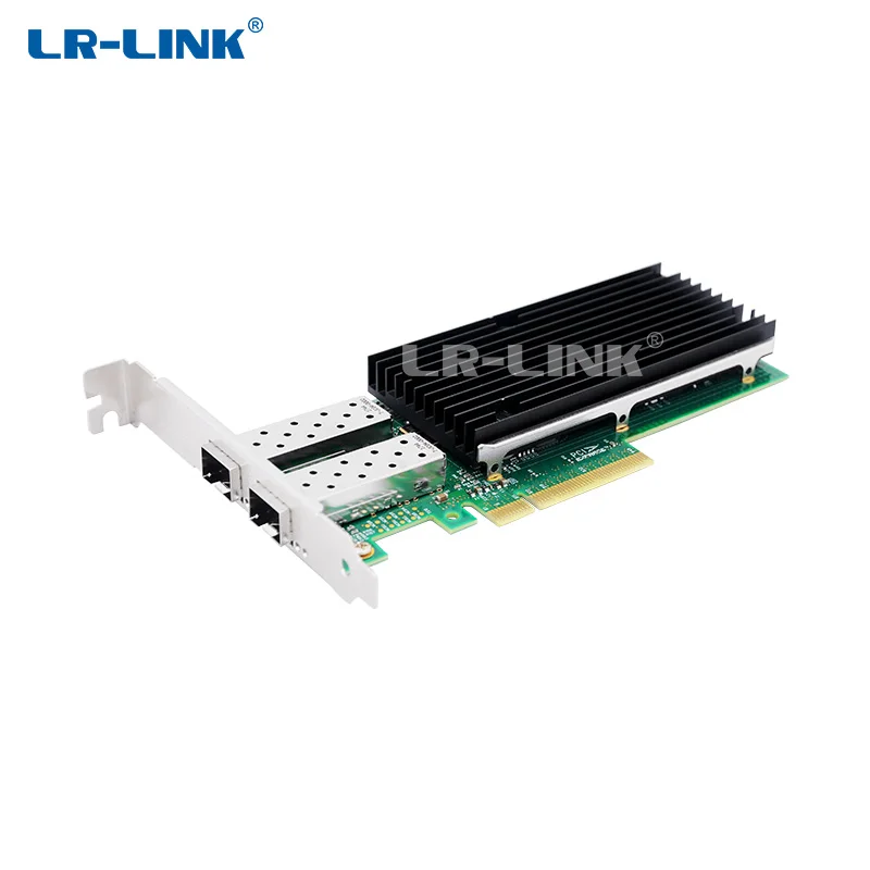 Оптоволоконный адаптер Ethernet LR-LINK 1001PF-2SFP 25 Гб сетевая карта с двумя портами PCI-Express
