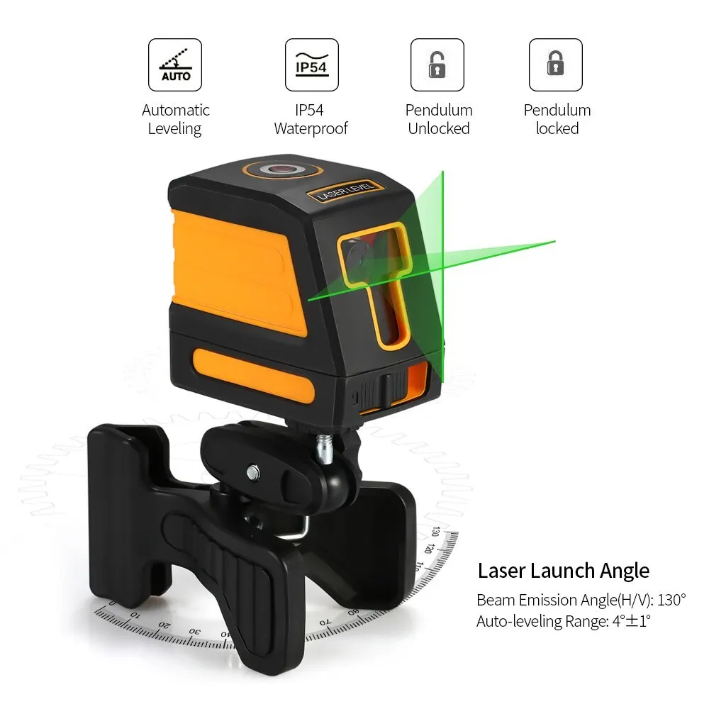 

Mini Self-leveling Laser Level Instrument Laser Leveling Device Professional Horizontal Vertical Cross Line Laser Leveling