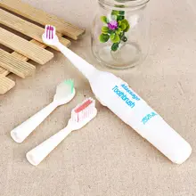 Новая зубная щетка для взрослых массажные зубные щетки водонепроницаемые портативные дорожные отбеливающие зубные щетки с 2 щеточными головками