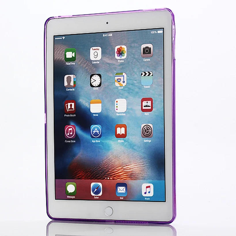 Для iPad Чехол iPad 6-го поколения чехол для планшета для iPad 9,7 роскошный кристально прозрачный силиконовый чехол для iPad 9,7 чехол