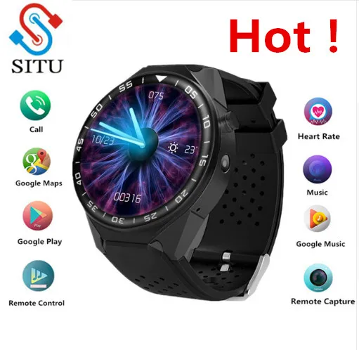 

Smart Watch Phone S99C Android 5.1 MTK6580 1.3G Quad-cores 2G RAM+16G ROM Memory SIM Card Wifi Bluetooth GPS Smartwatch PK LEM5