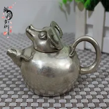 Антикварный, антиквариат китайская медный чайник