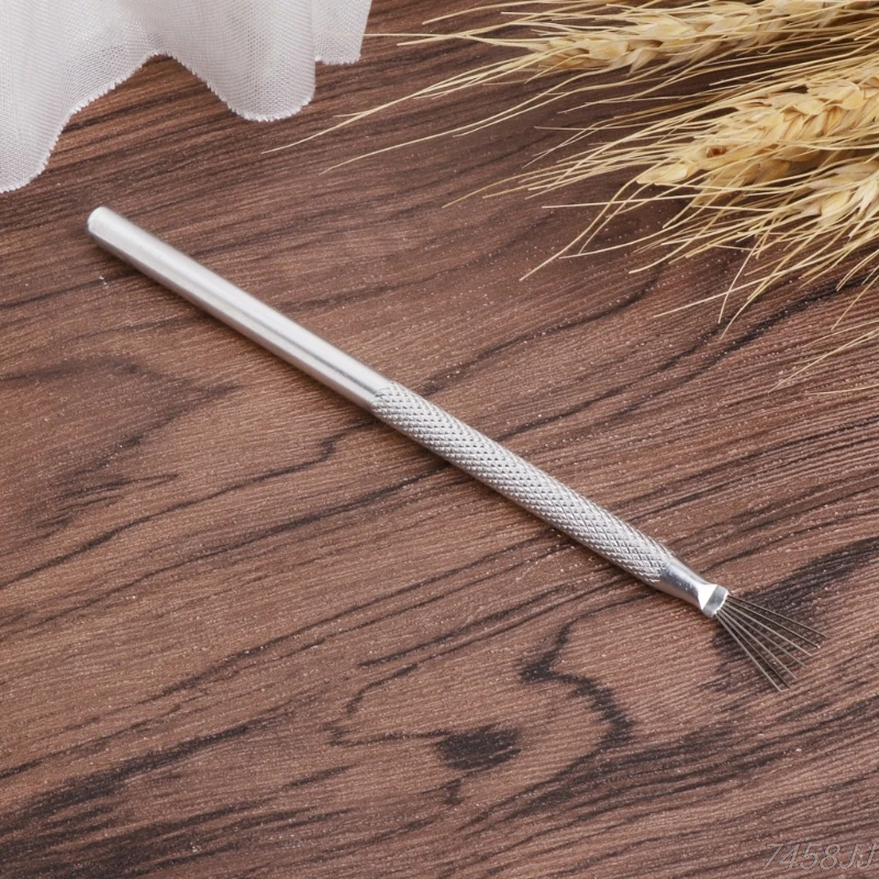 7 pin Clay Sculpture Poke Needle Steel Wire Brush Metal Modelling DIY Tools G15