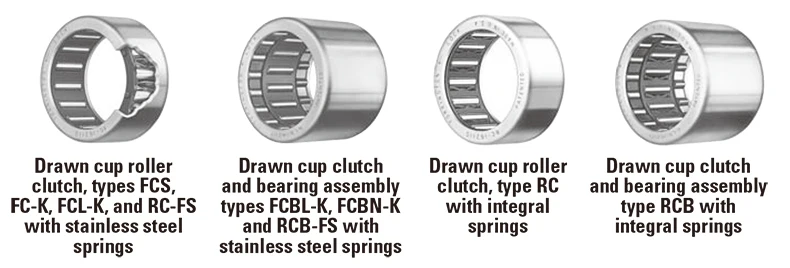 polegadas, One Way, copo desenhado, rolamento de