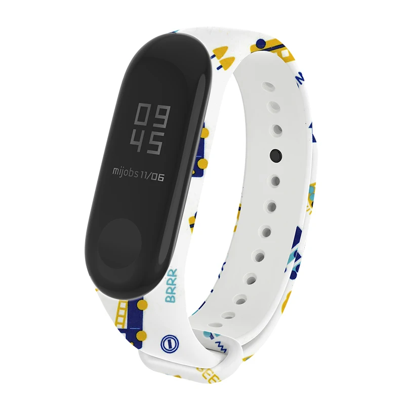 Mi jobs mi Band 3 ремешок для Xiaomi mi Band 3 силиконовый браслет умные часы спортивный браслет mi band 4 ремешок mi 3 Аксессуары