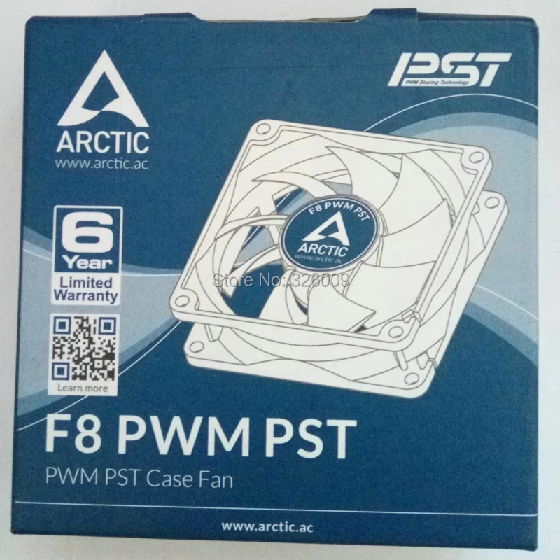 Arctic F8 PWM PST 4pin 8 см 80 мм кулер вентилятор охлаждения контроль температуры бесшумный вентилятор подлинный