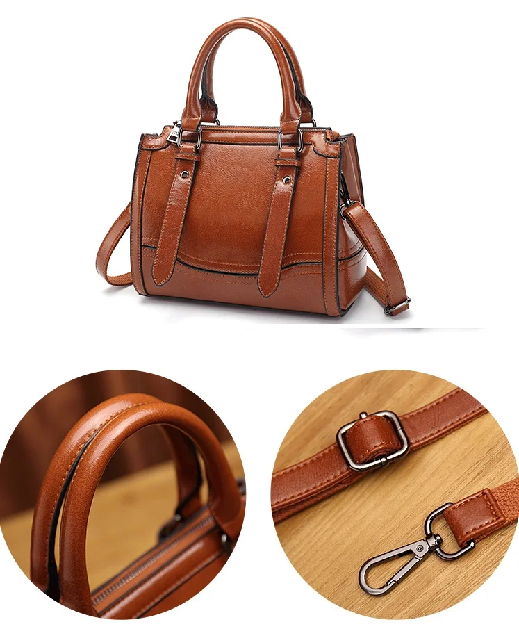 de couro tote bolsa mensageiro satchel bolsas