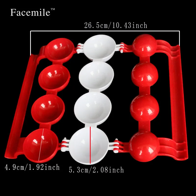 Facemile Newbie рыбные фрикадельки шары кухонные домашние мягкие приспособление для приготовления фрикаделек кухонные инструменты для приготовления пищи 03122 подарок