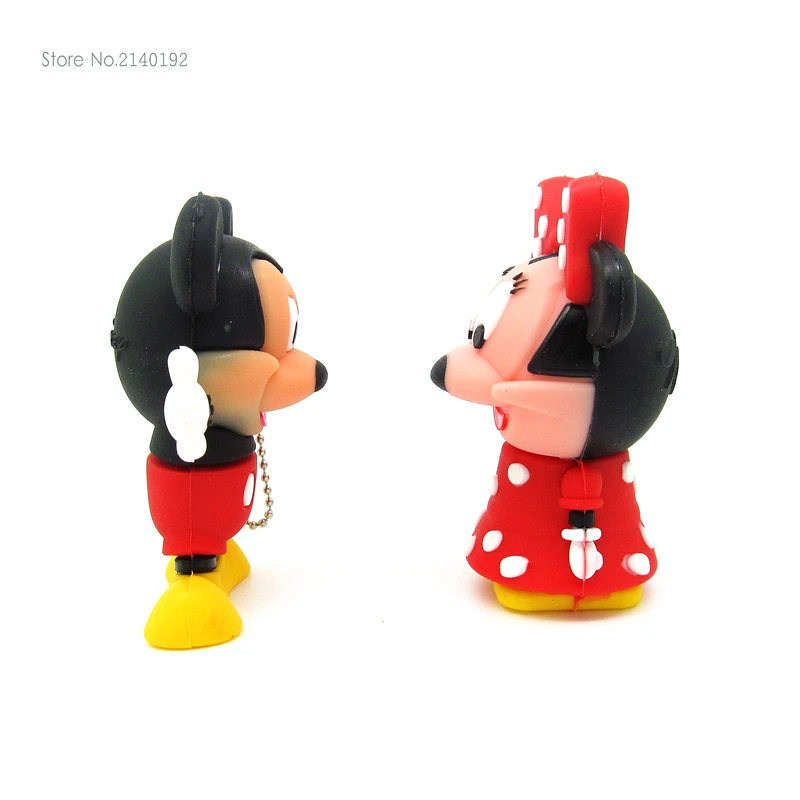 USB флеш накопитель с Микки и Минни 64 ГБ 4 ГБ/8 ГБ/16 ГБ/32 ГБ|USB флэш-накопители| |