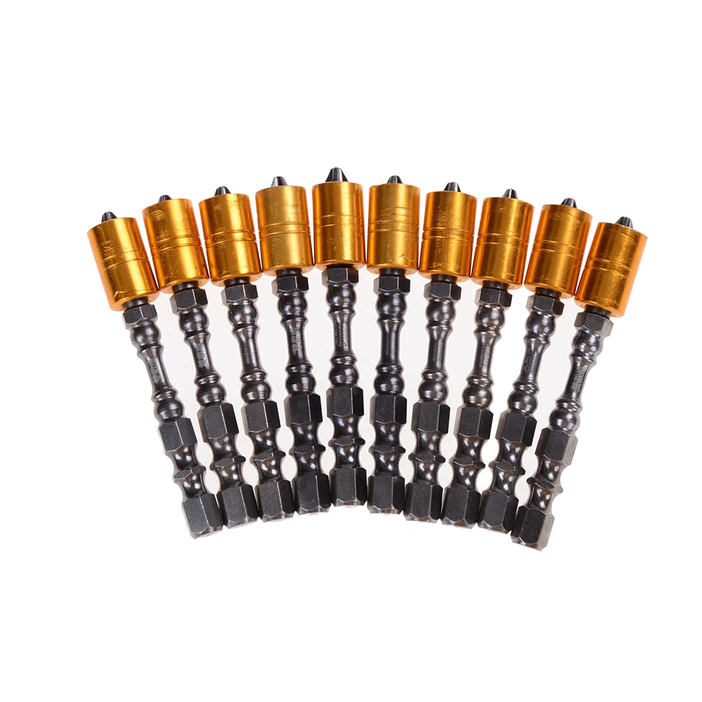 

1Pcs 65MM 110MM PH2 1/4" Hardness Magnetic Cross Head Screwdriver Bit Double Head Electric Screwdriver Set Phillips Screw Driver