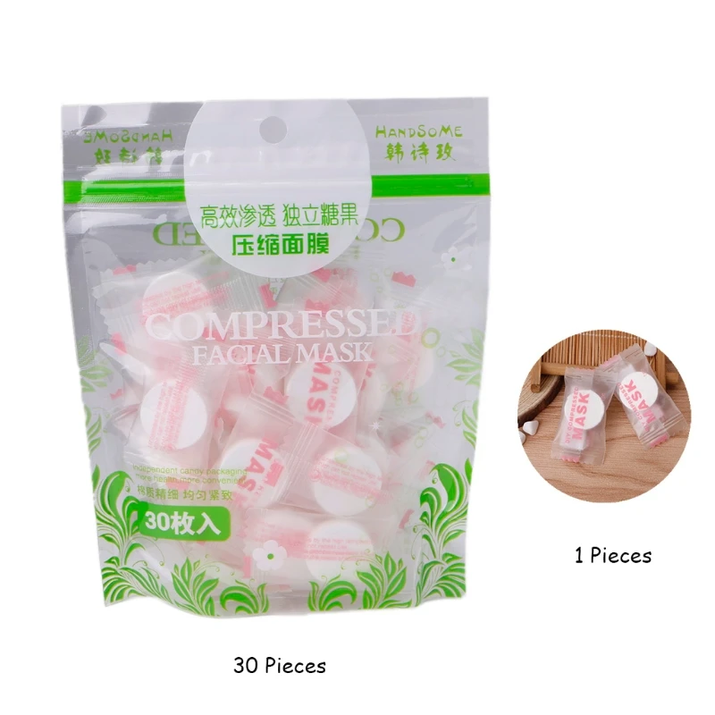 

Disposable Face Mask Cotton Skin Care Compress Tablet Paper Facial Masks