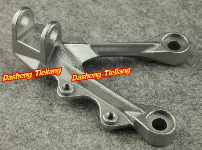 Front Rider Foot Pegs Foot Rest Bracket Kit for KAWASAKI NINJA ZX6R 2005-2008 Driver Pegs Motorcycle Accessory Parts