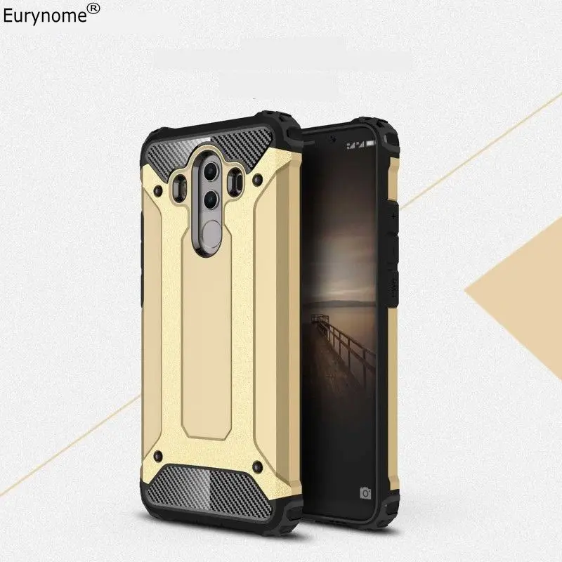 

Cover For Huawei Mate 10 Case 2 in 1 Hybrid Combo Power TPU Plastic Case for Huawei Mate 10 Pro Cover Mate 10 with Pen
