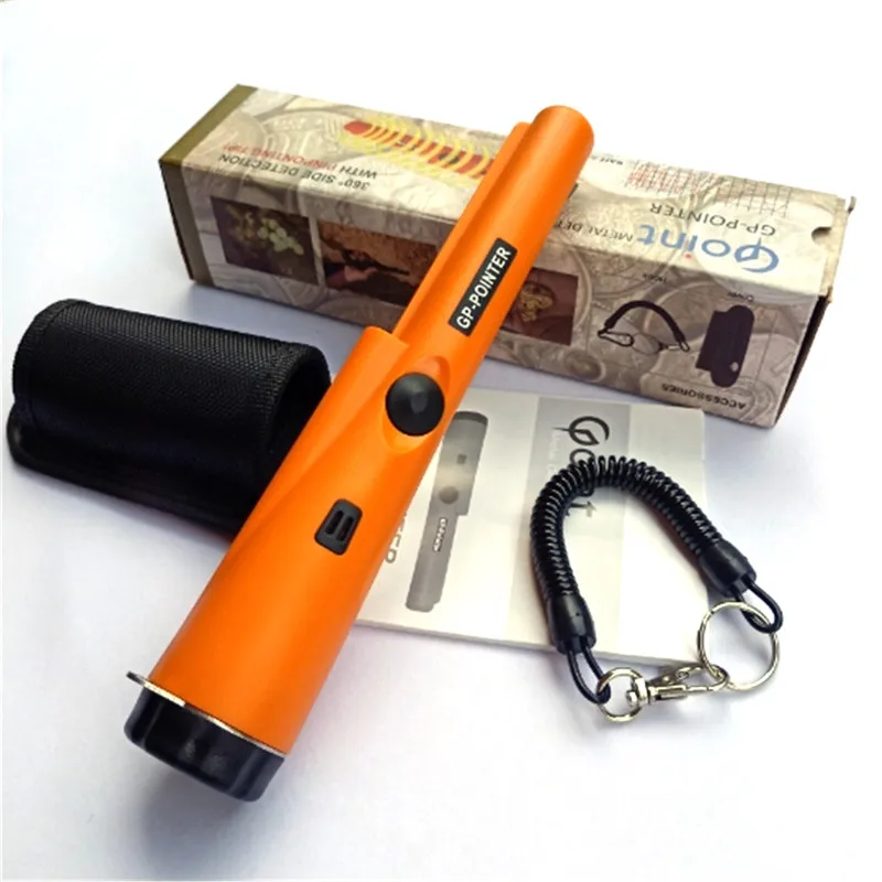 

High quality Gold Detector Orange color metal detector GP-POINTER handheld metal positioning rod archaeological detector