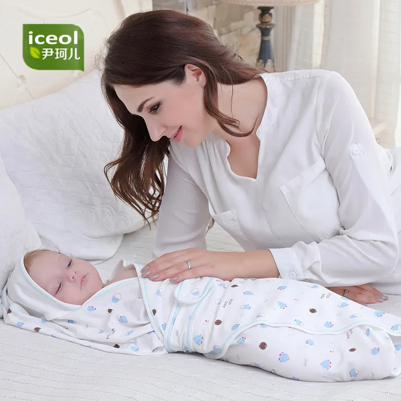 Sleepsacks-Aden-Anais-Mu-linu-noworodka-100-Bawe-na-Organiczna-Kresk-wki-Koc-Dziecko-Do-Przewijania