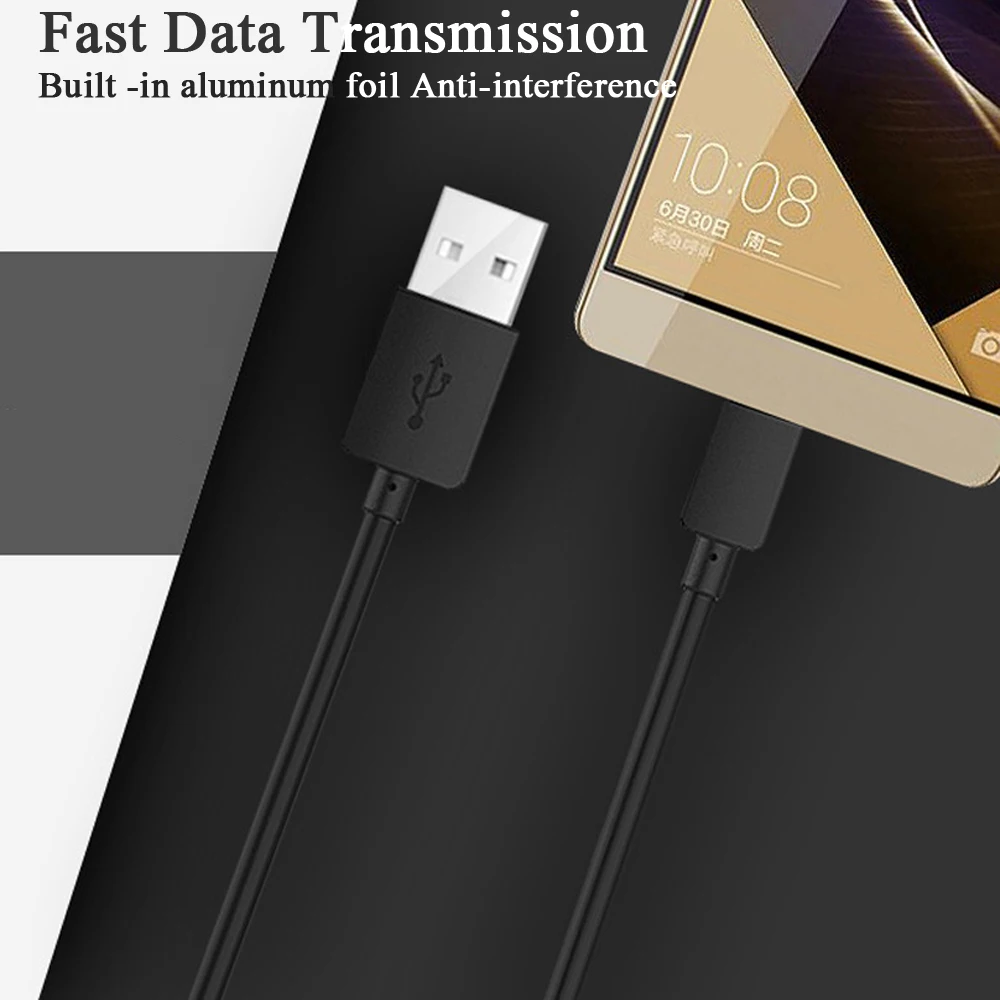 Кабель для быстрой зарядки мобильного телефона Micro USB кабель передачи данных 1 м 2 3