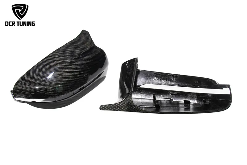 Add On Style Carbon Fiber Rear View Mirror Cover For BMW 5 Series G30 G38 M Performance 250d 530i 530d 540i 525i 2017 - UP (1)