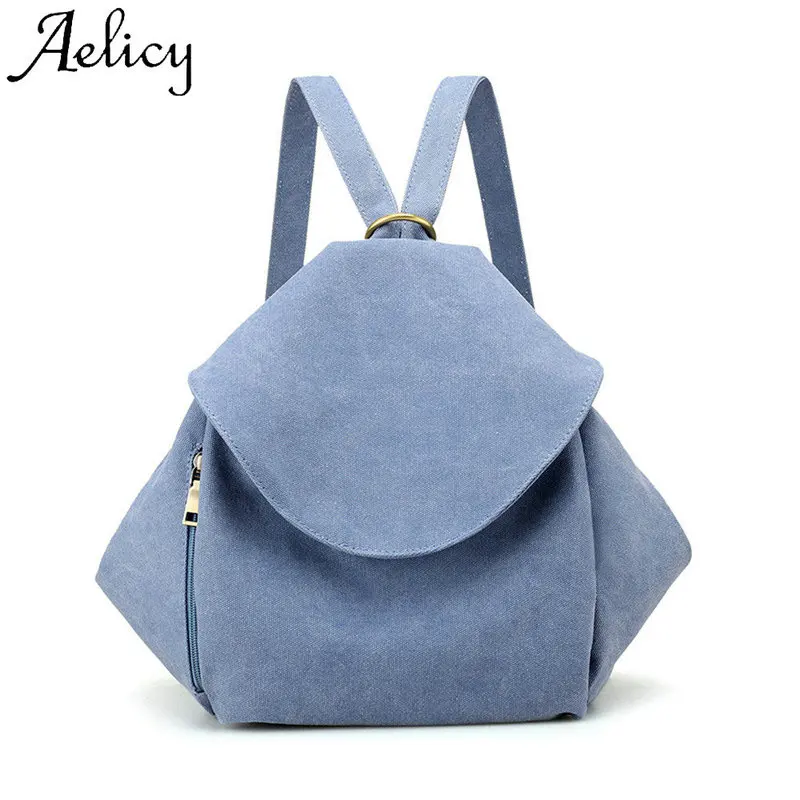 Aelicy модный рюкзак с одним плечом и двумя лямками Холщовая Сумка для отдыха