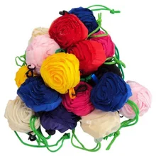 Сумка для покупок Женская Роза для женщин со складным многоразовым складыванием Personnalis Сумка-тоут тканевая бумажная ручка тканевые сумки большие хлопковые