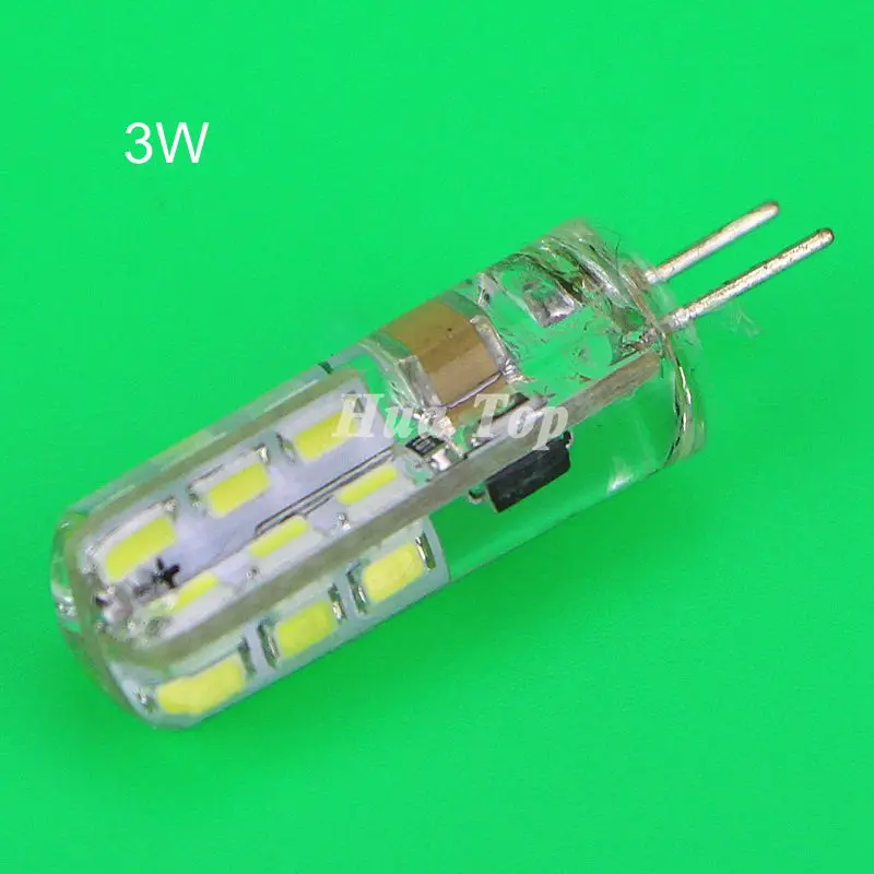 

5Pcs Christmas 3W 4W 5W 6W SMD3014 2835 Crystal LED corn lamp DC12V 360 Degree Energy saving Home spotlight Replace Halogen Bulb