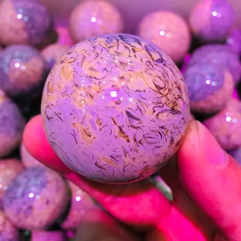 

Natural quartz Stone Ball Crystal Sphere Decorative ball 50mm