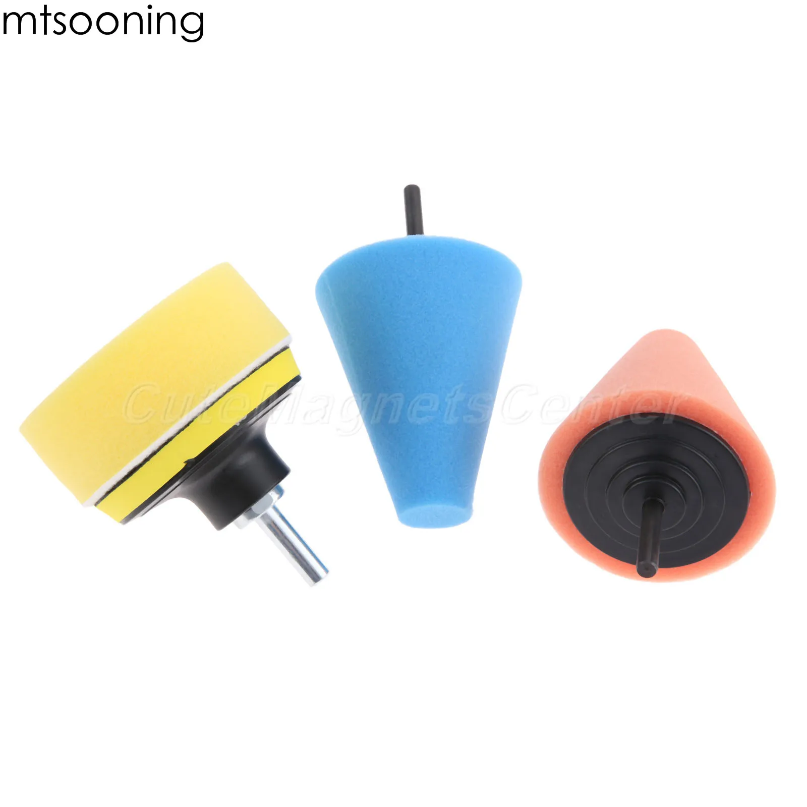 Polimento do Carro Adaptador para Polidor Conjunto + M10 Mtsooning Polegada 80mm Enceramento Esponja Almofadas Broca Carro 14 Pçs 3 3 Cheap Esponja p encerar