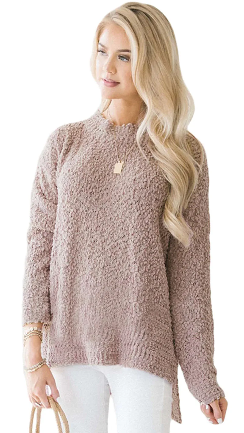 Pink-Cozy-Fall-Popcorn-Pullover-Sweater-LC251510-10-1