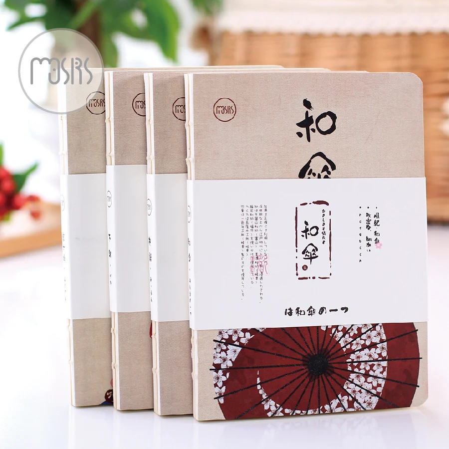 

MISS TIME Japanese-style HuaKui Series Notebook Vintage Cherry Notebook Drawing Book 1PCS