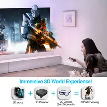 H6W Smart DLP Mini Pocket Projector