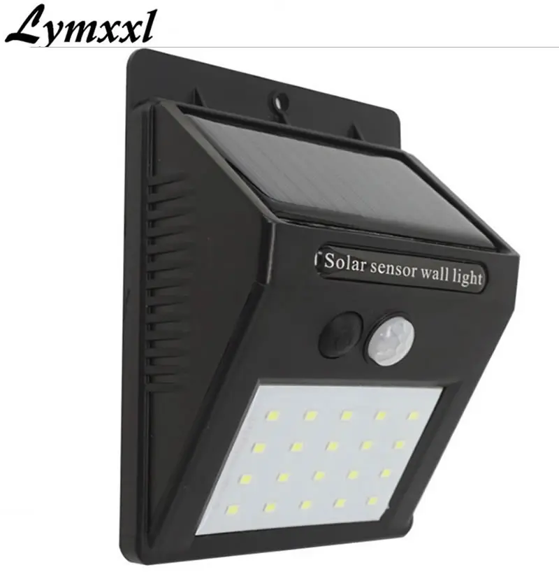 

Solar light Outdoor Garden Security Led Solar Powered Panel Lamp Wall light Lampada PIR Motion Sensor Waterproof IP65 Decorative