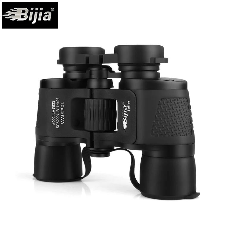 BIJIA 10X40 زاوية واسعة الصيد الرياضة تلسكوب المهنية مناظير عالية الوضوح المعيشة للماء BIJIA 10X40 زاوية واسعة الصيد الرياضة تلسكوب المهنية مناظير عالية الوضوح المعيشة للماء