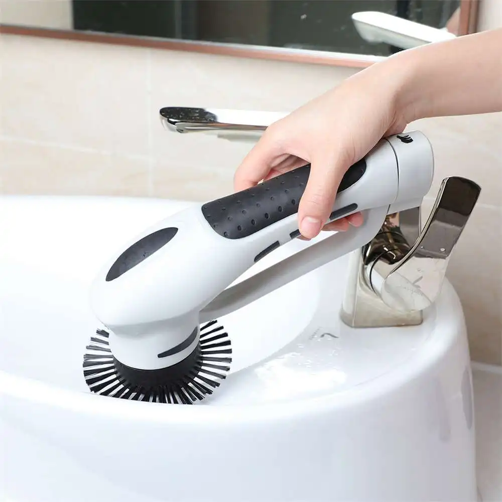 Xiaomi Shunzao Ipx7 Wireless Handheld Electric Cleaner Scrubber Cleaning Brush Tool Rechargeable For Car Home Kicthen Car Washer